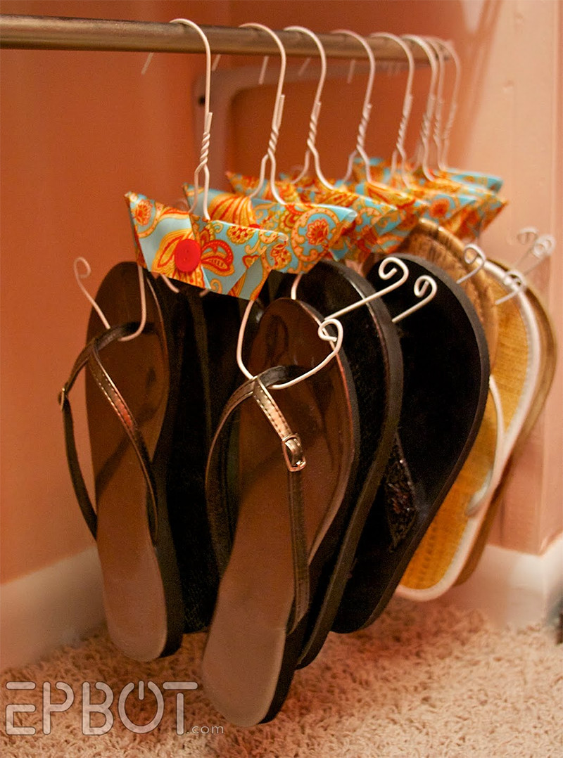 DIY Closet Shoe Organizer
 8 Useful Closet Hacks to Tidy Up Your Wardrobe on the Cheap