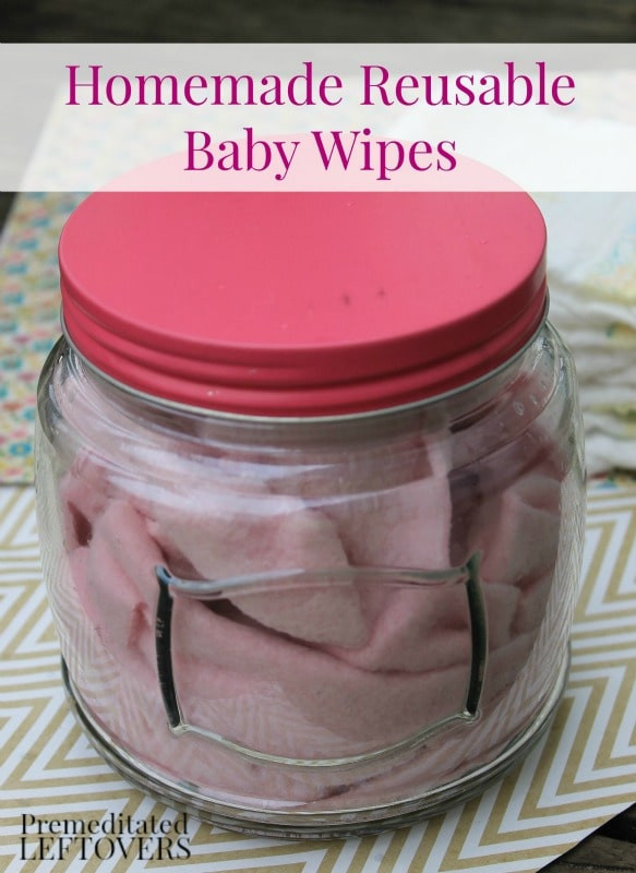 DIY Cloth Baby Wipes
 Homemade Reusable Baby Wipes