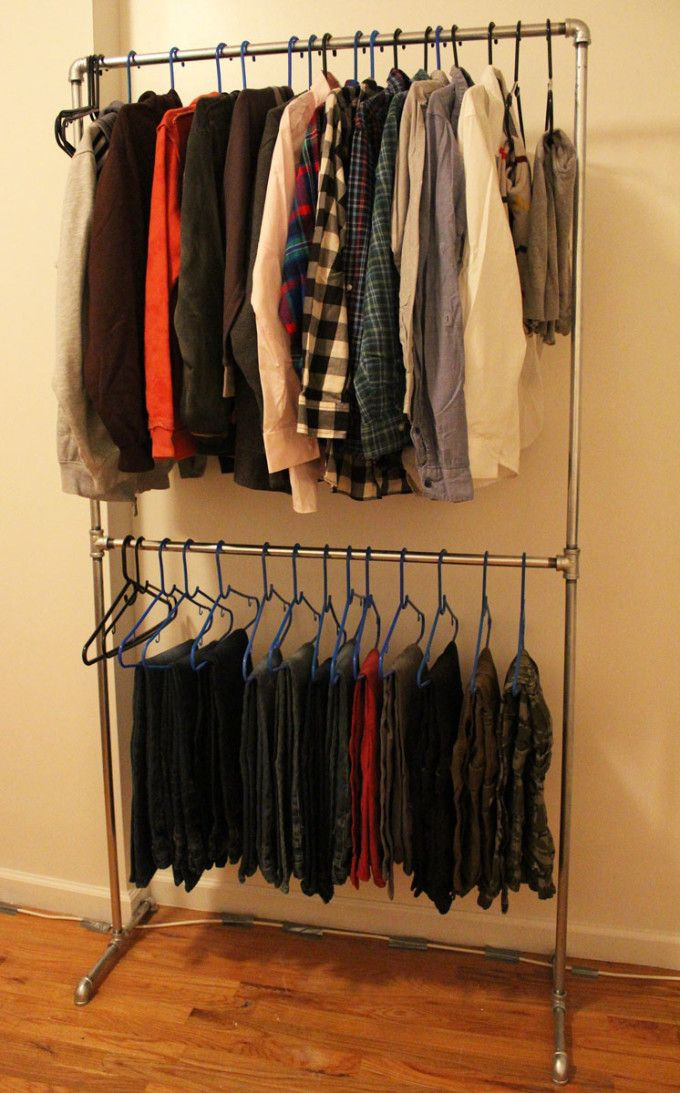 DIY Clothes Rack Cheap
 Pin on Selling Tips