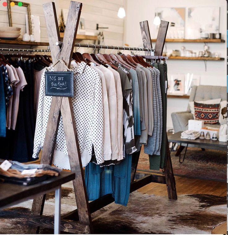 DIY Clothing Rack Wood
 Wooden clothes rack Marketing Ideas Inspiration
