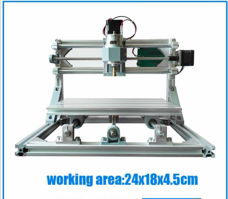 DIY Cnc 3 Axis Engraver Machine Pcb Milling Wood Carving Router Kit Arduino Grbl
 3 Axis Pcb Milling DIY cnc 2418 GRBL Wood carving router