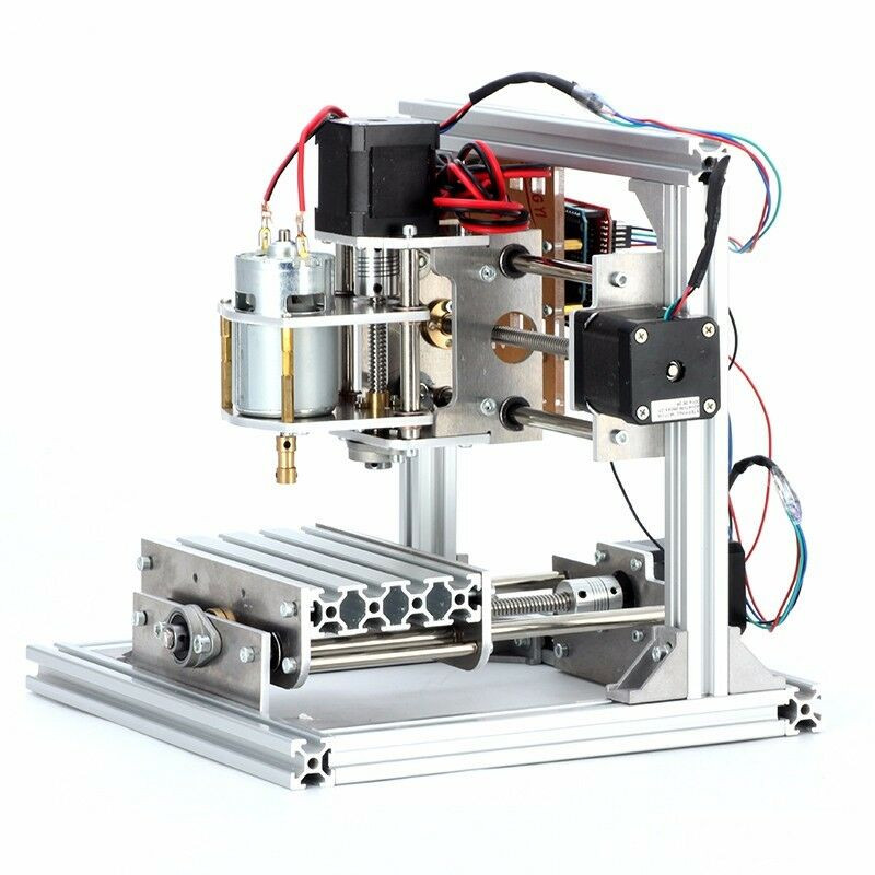 DIY Cnc 3 Axis Engraver Machine Pcb Milling Wood Carving Router Kit Arduino Grbl
 Hobby Desktop 3 Axis Mill Small CNC Machine DIY PCB