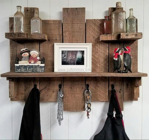 DIY Coat Rack Shelf
 101 DIY Coat Rack Projects for Heartwarming Inspirational