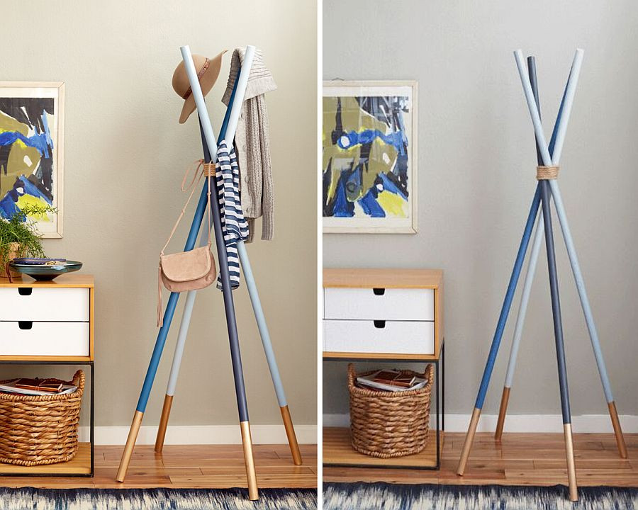 DIY Coat Rack Stand
 15 DIY Coat Rack Ideas that are Easy and Fun