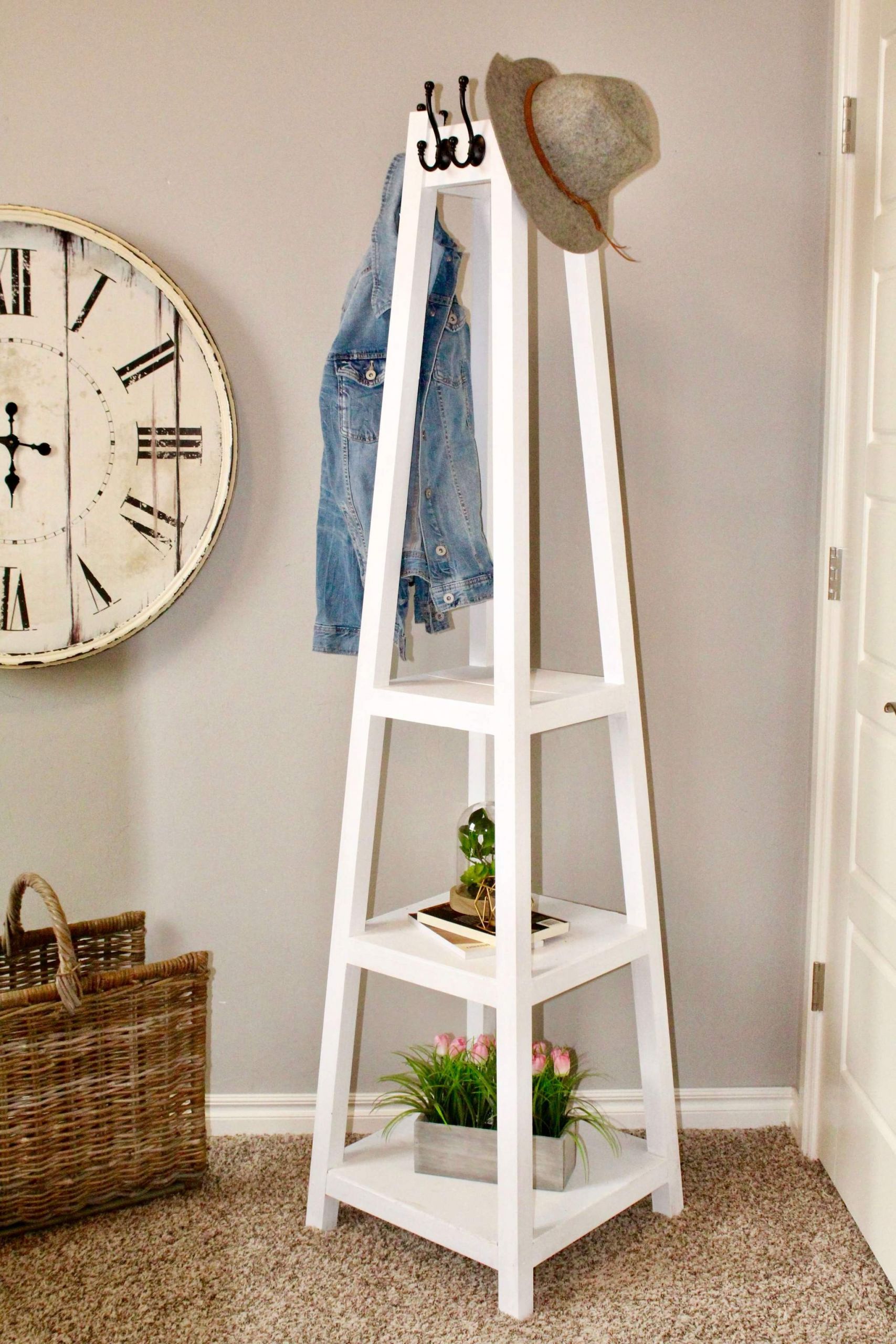 DIY Coat Rack Stand
 DIY Coat Rack Handmade Haven