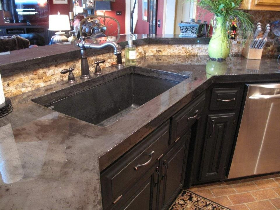 Diy Concrete Kitchen Countertop
 How to pour and install concrete countertops in your