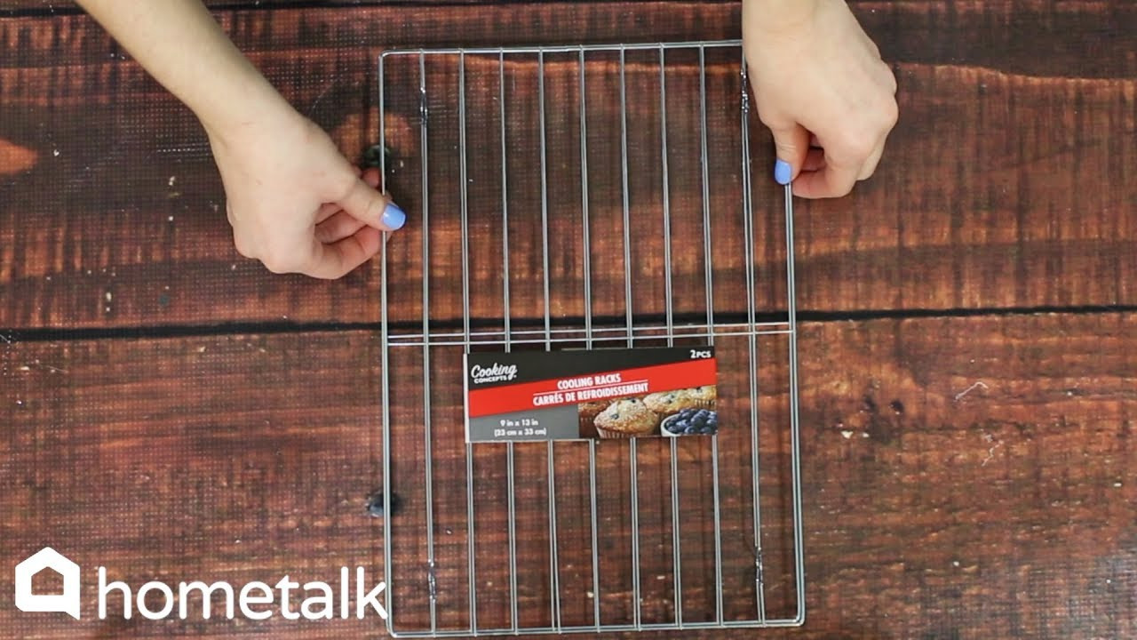 DIY Cooling Rack
 DIY Organizing Hacks to Make With Dollar Store Cooling