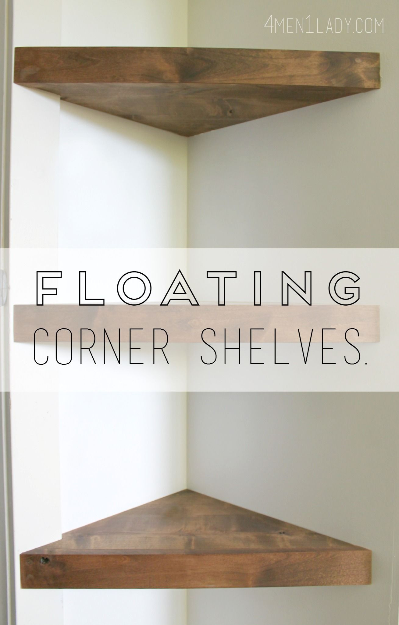 DIY Corner Shelf Plans
 37 Brilliantly Creative DIY Shelving Ideas