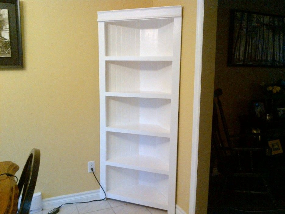 DIY Corner Shelf Plans
 Furniture Accessories DIY Shelf Plans Simple Diy White