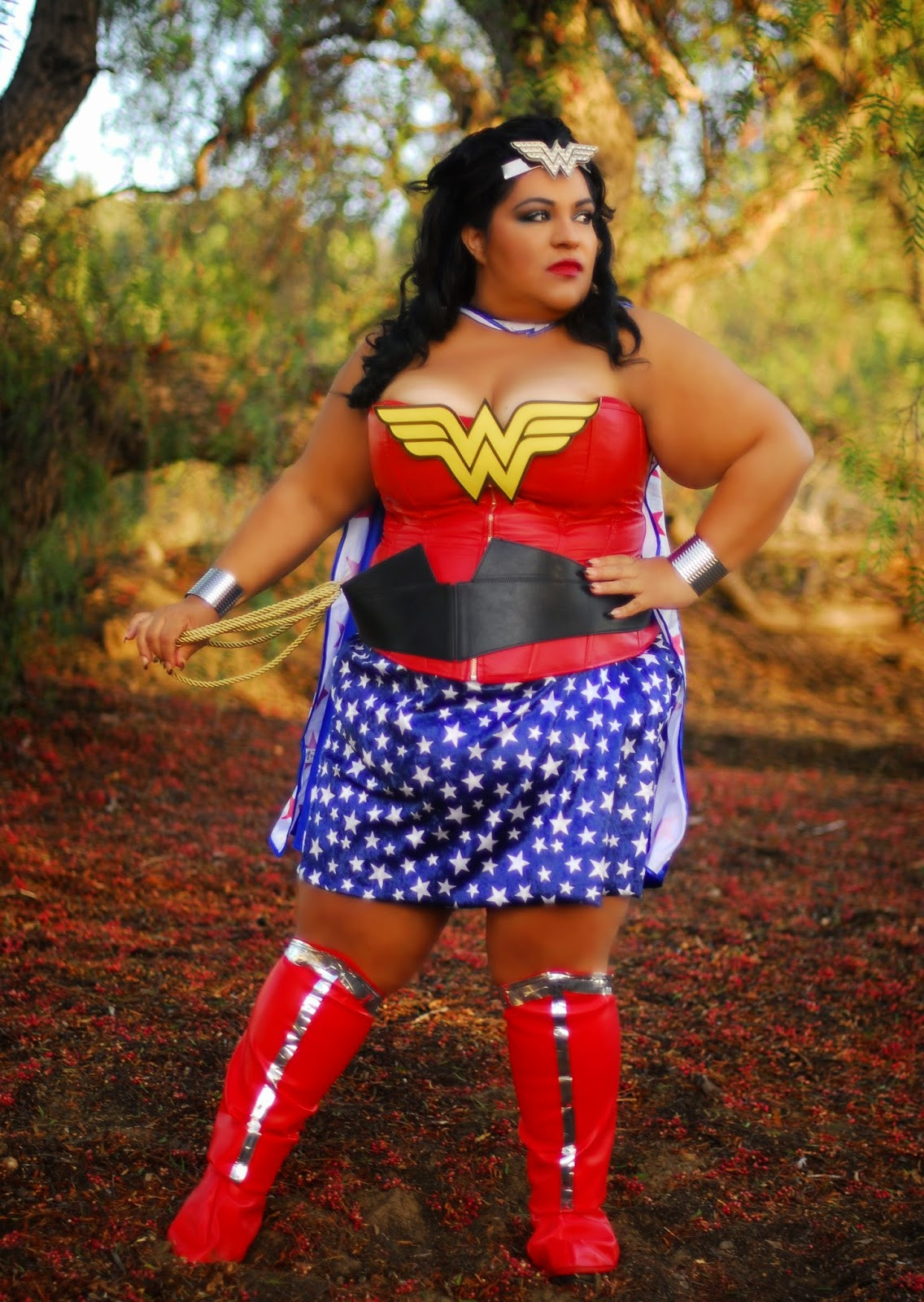 DIY Cosplay Costumes
 Plus Size Wonder Woman WE EXIST DIY Cosplay