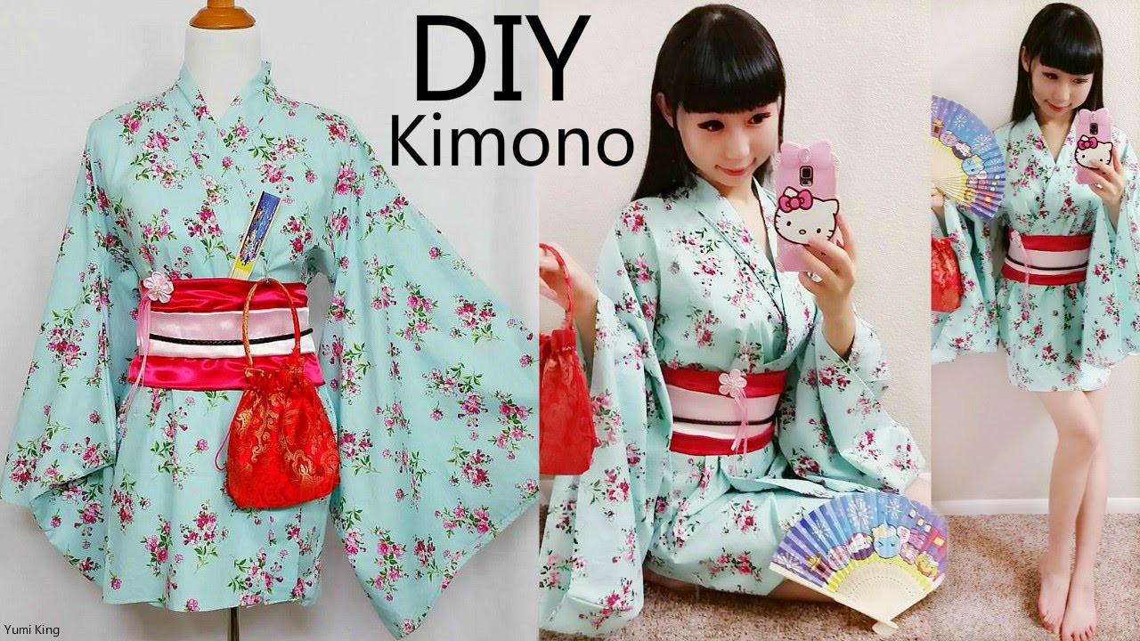 DIY Cosplay Costumes
 DIY Easy Kimono Yukata with Easy Pattern