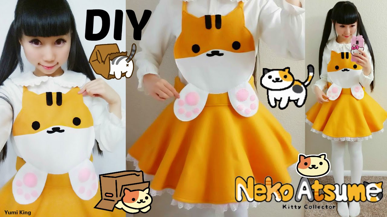 DIY Cosplay Costumes
 DIY Neko Atsume Cosplay Costume Easy Sewing