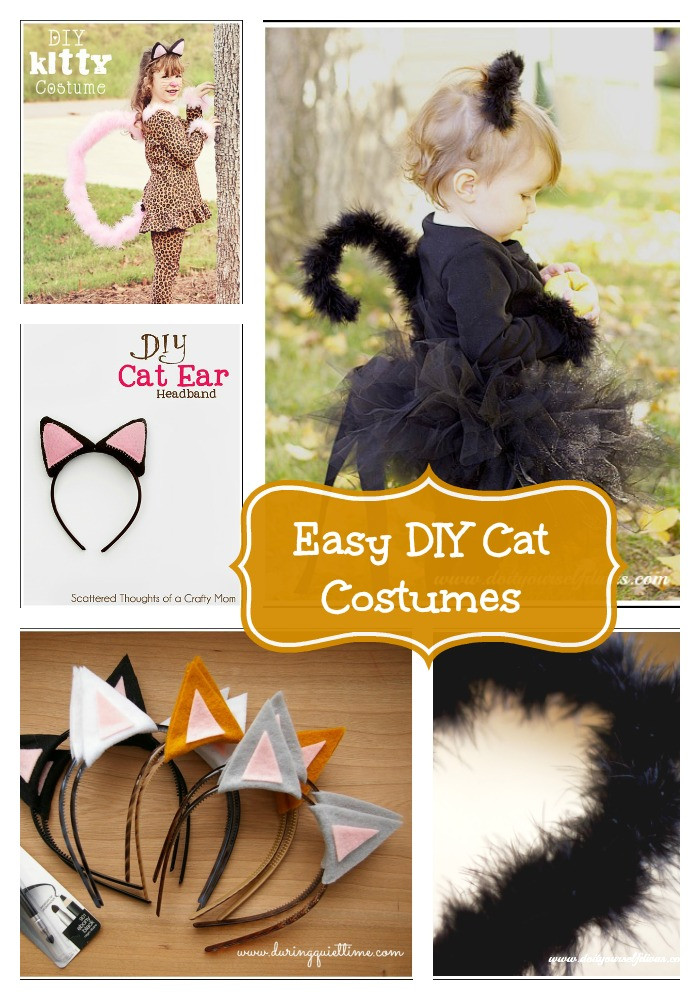DIY Costume For Cat
 Crayons and Collars – Life with Kids and Pets Easy DIY Cat