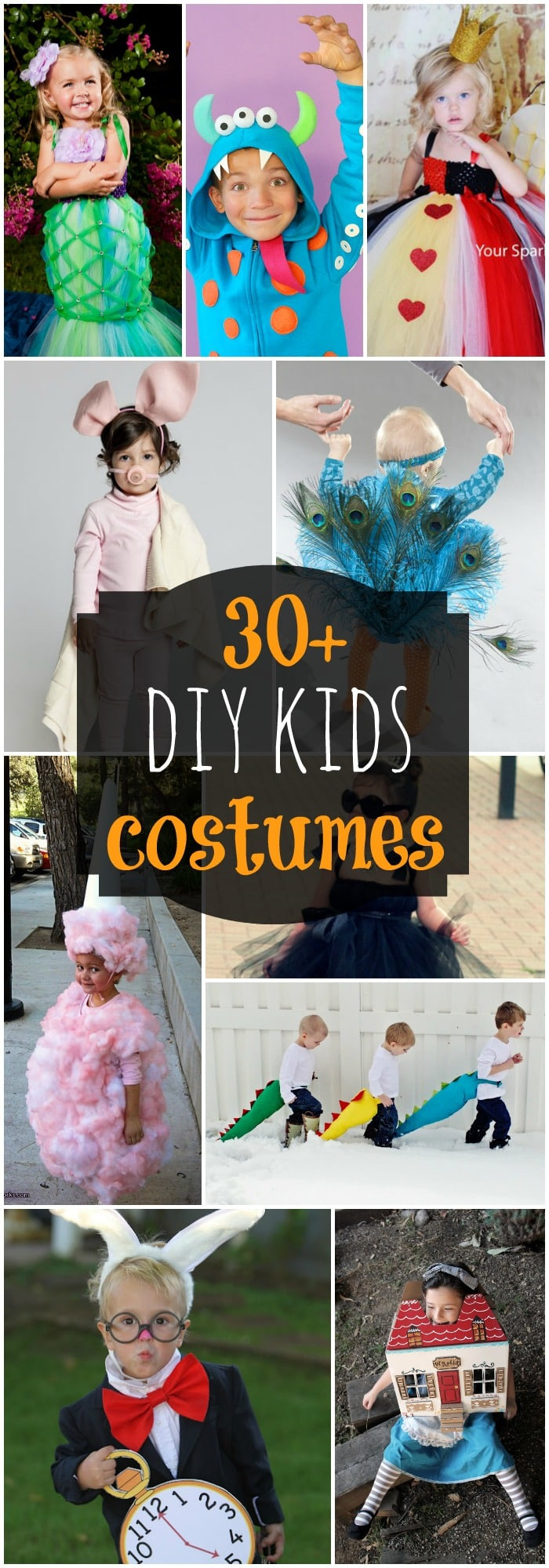 DIY Costume For Kids
 DIY Halloween Costumes for Kids