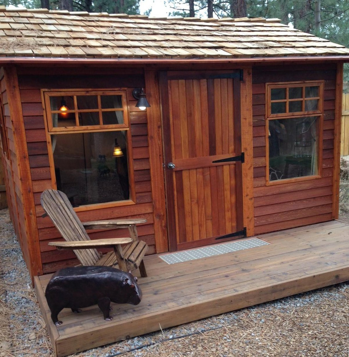 DIY Cottage Kits
 Small Cabin Kits Cedar Cabins Backyard Studio Sheds DIY