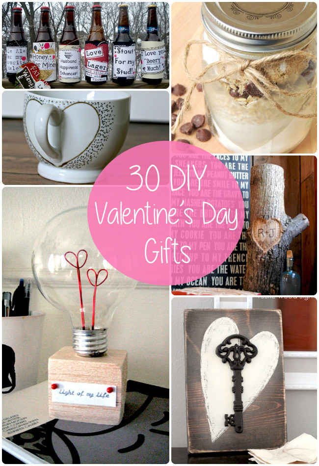 DIY Couple Gifts
 30 DIY Valentine s Day Gifts