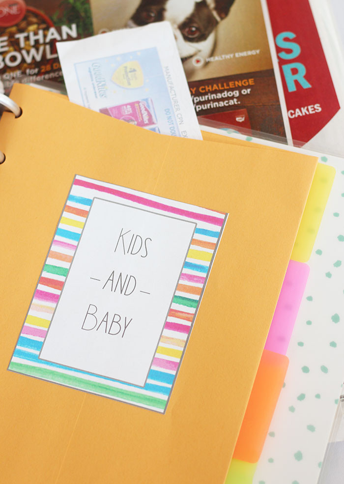 DIY Coupon Organizer
 Make a DIY Coupon Organizer For Happy Planner with Free