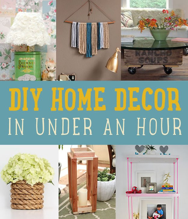 DIY Craft Home Decor
 DIY Home Decor Crafts