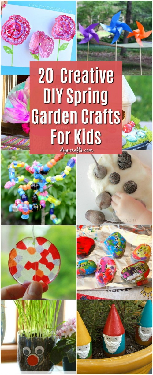 DIY Crafts For Kids
 20 Fun And Creative DIY Spring Garden Crafts For Kids