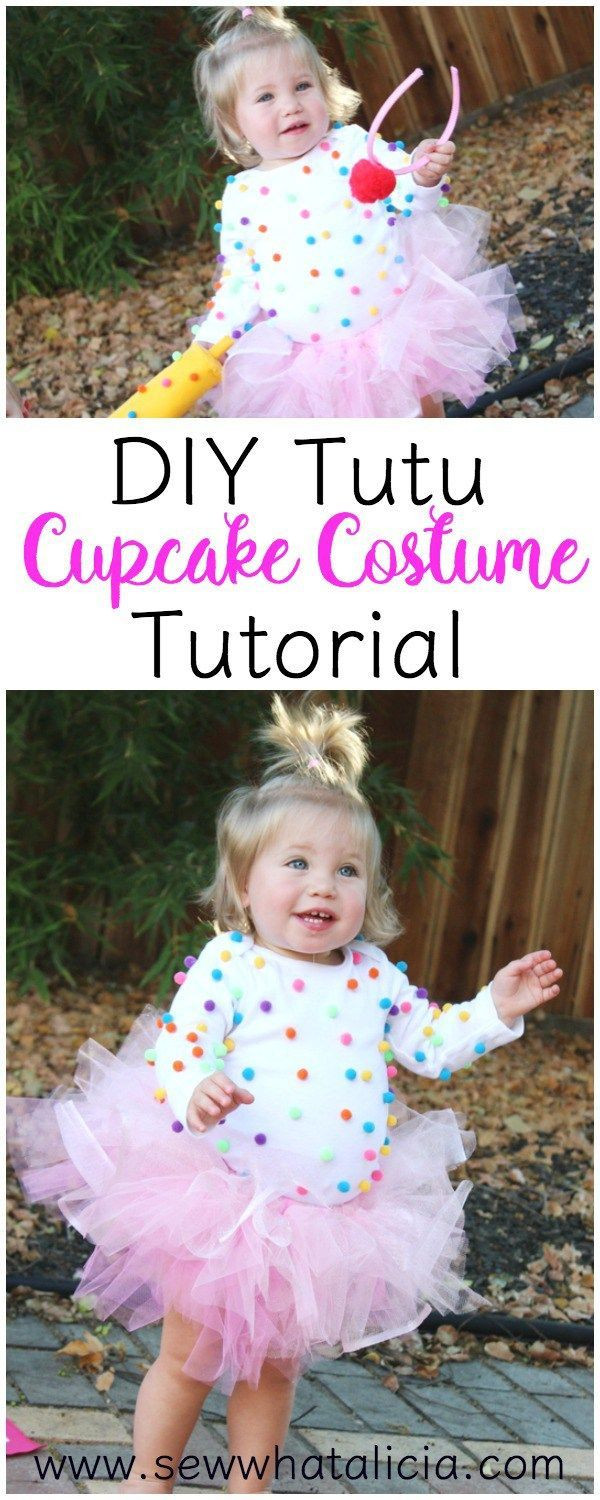DIY Cupcake Costume
 DIY Tutu and Cupcake Costume