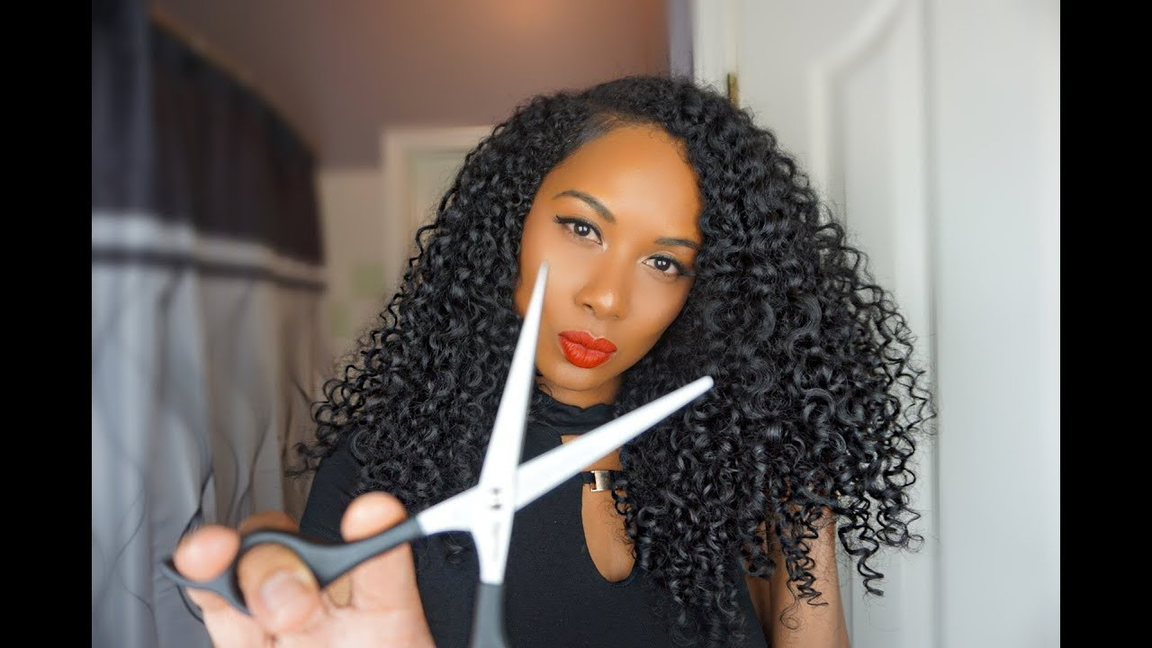 DIY Curly Hair Cut
 DIY CURLY HAIR CUT l EASY WAY TO LAYER & TRIM NATURAL HAIR