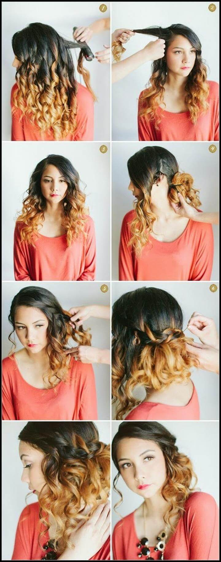 DIY Curly Hair
 25 DIY Hairstyles You Can Do With These Step by Step