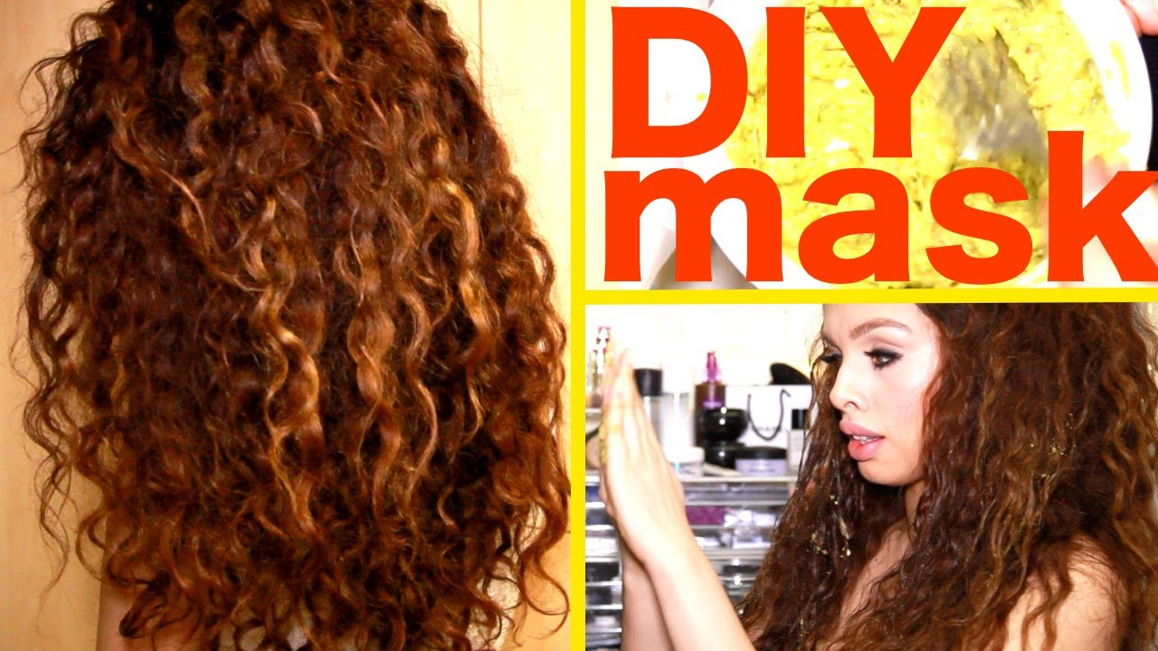 DIY Curly Hair
 DIY Hair Mask for CURLY HAIR