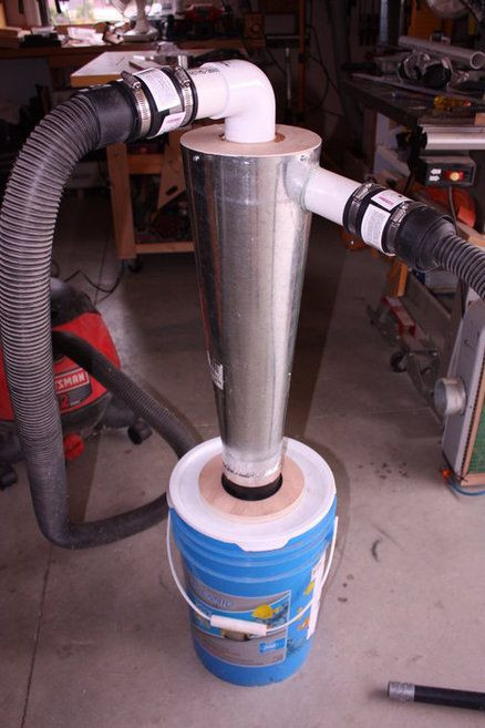 DIY Cyclone Dust Collector Plans
 DIY Cyclone Dust Collector by SimonSKL LumberJocks