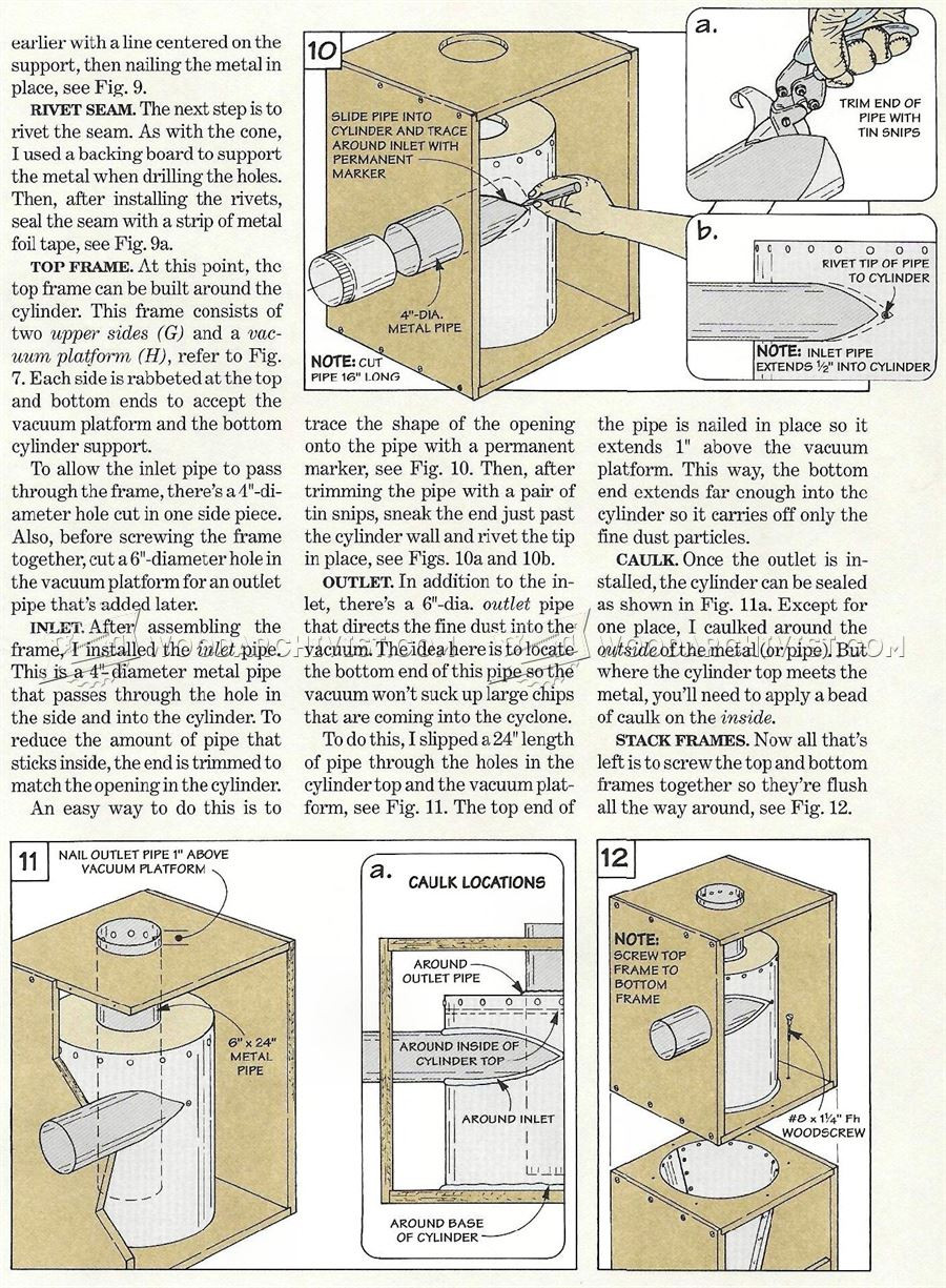 DIY Cyclone Dust Collector Plans
 DIY Cyclone Dust Collector • WoodArchivist