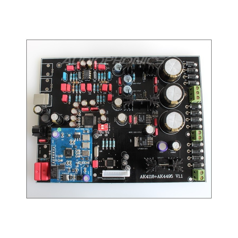 DIY Dac Kit
 DIY DAC AKM AK4495 AK4118 Kit 32bit 384kHz DSD XMOS