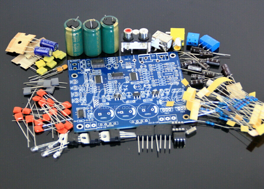 DIY Dac Kit
 DIY kit CS8416 CS4398 DAC board with USB coaxial 24 192K