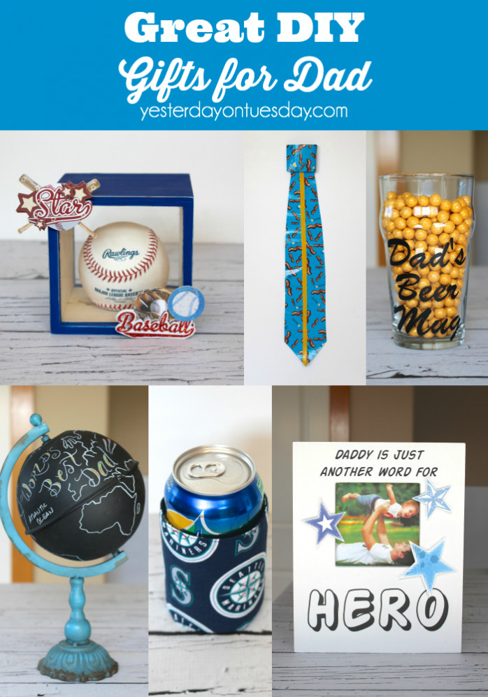 DIY Dad Christmas Gift Ideas
 Great DIY Gifts for Dad