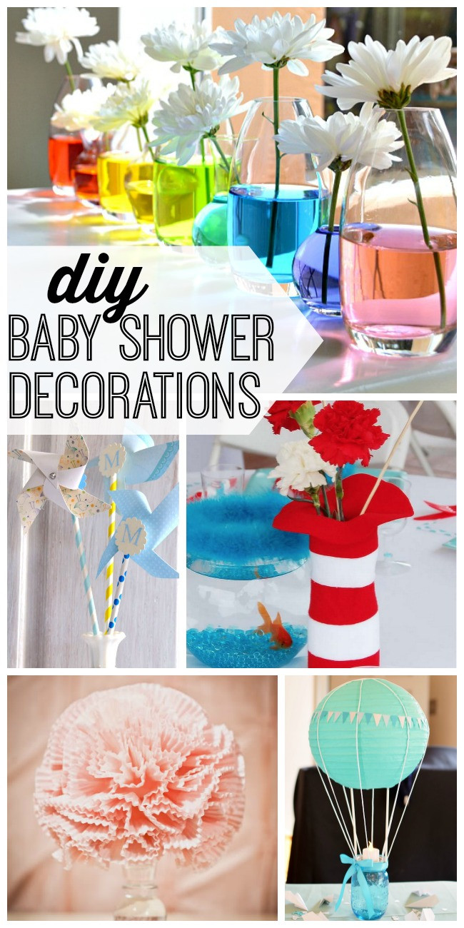 Diy Decorations For Baby Shower
 DIY Baby Shower Decorations My Life and Kids