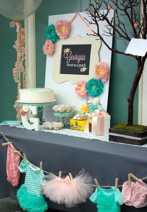 Diy Decorations For Baby Shower
 22 Cute & Low Cost DIY Decorating Ideas for Baby Shower