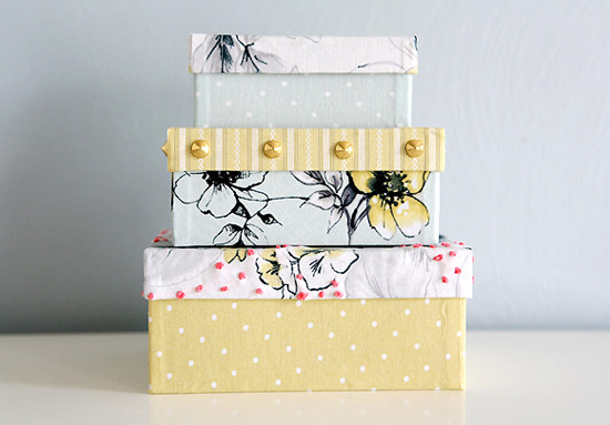 DIY Decorative Box
 IHeart Organizing DIY Decorative Storage Box Ideas