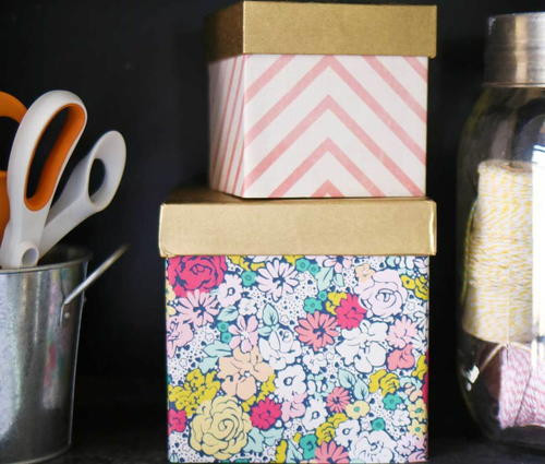 DIY Decorative Boxes
 Decorative DIY Storage Boxes