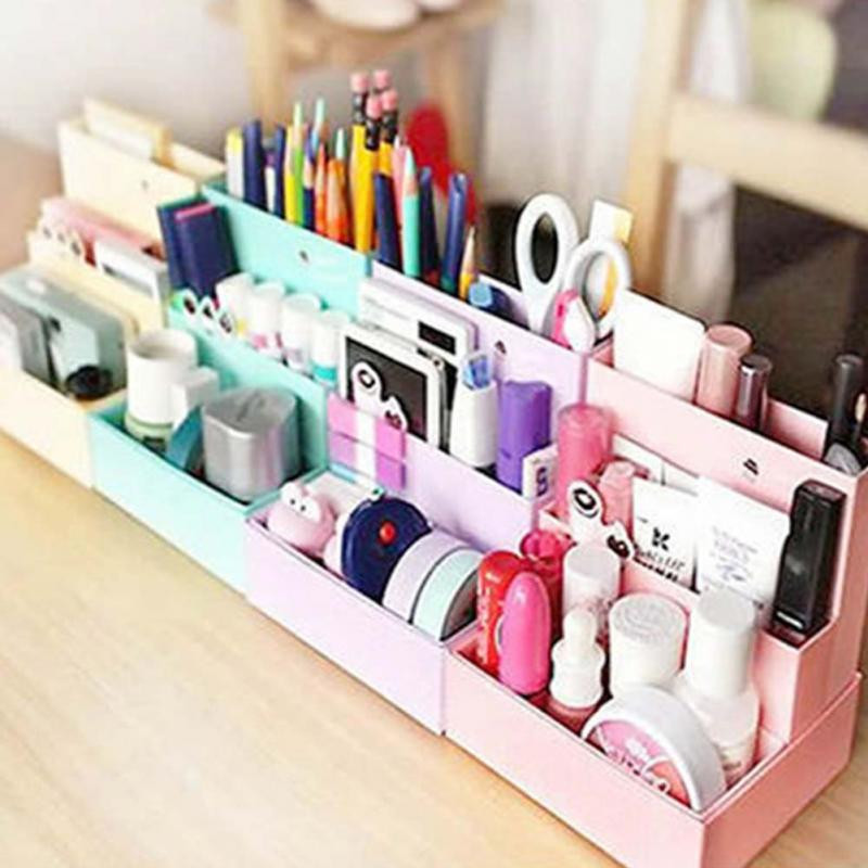 DIY Decorative Boxes
 DIY Paper Board Storage Box Desk Decor Stationery Makeup