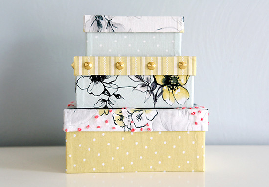 DIY Decorative Boxes
 IHeart Organizing DIY Decorative Storage Box Ideas