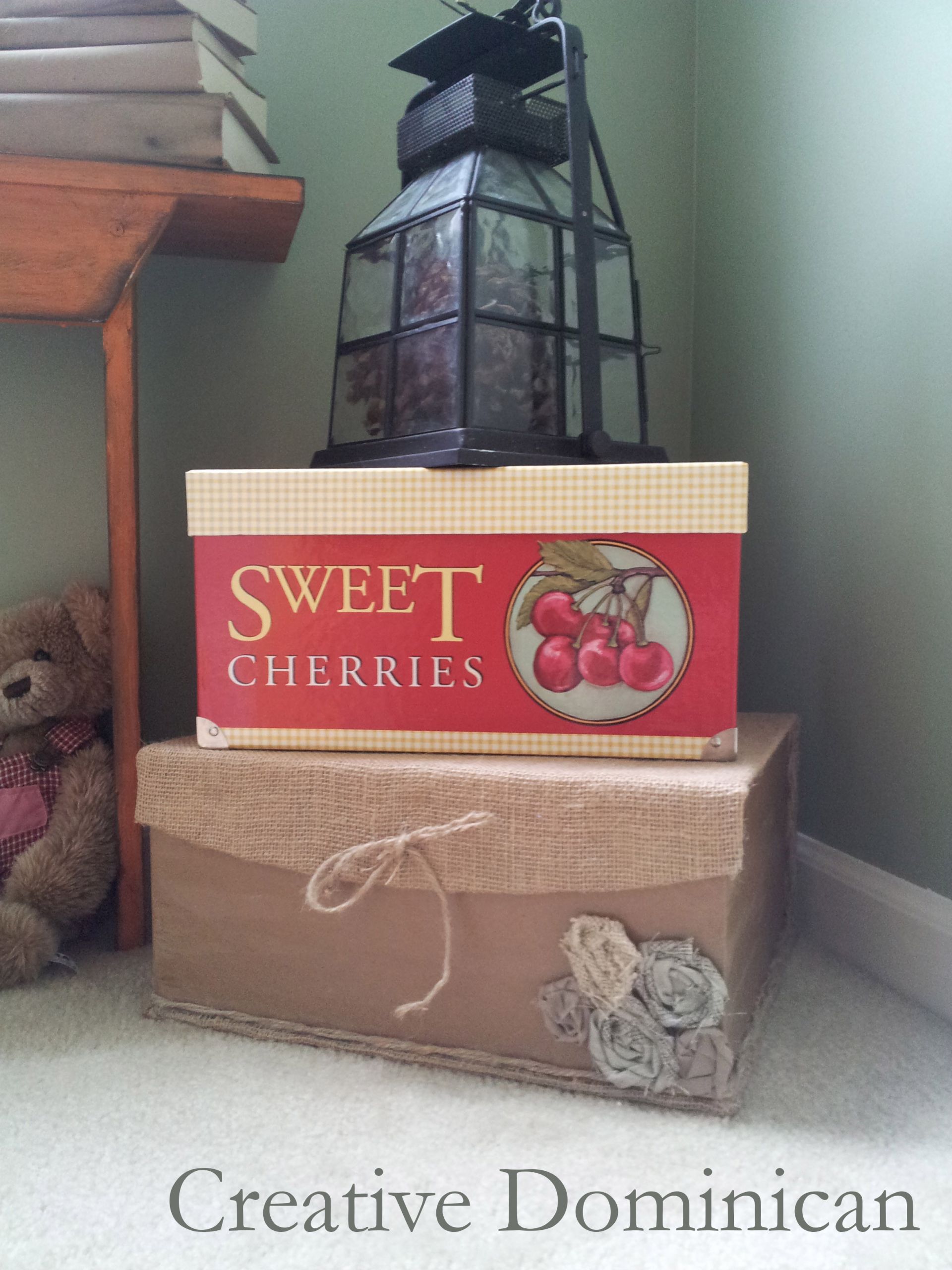 DIY Decorative Boxes
 Pretty Storage Box