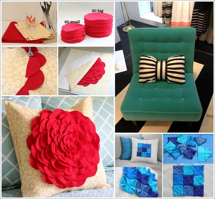 DIY Decorative Pillow
 10 Chic DIY Decorative Pillow Ideas