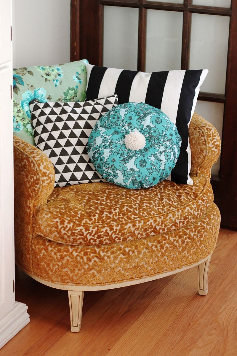 DIY Decorative Pillow
 Refresh Your Space with a Pretty Pillow DIY – A Beautiful Mess