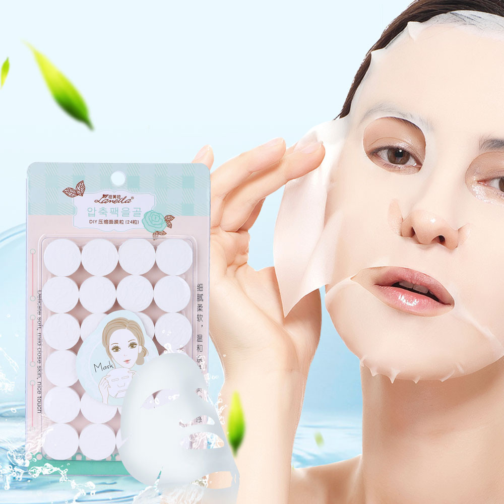 DIY Deep Cleansing Face Mask
 LAMEILA 24PCS pressed Facial Face Mask Mascarillas