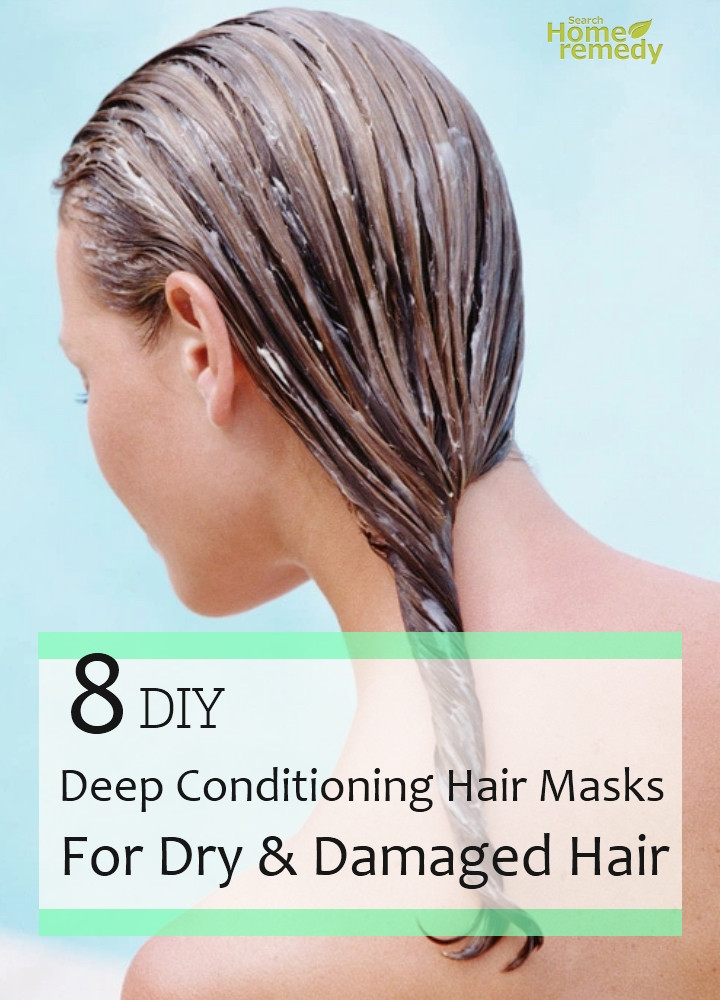 DIY Deep Conditioner For Damaged Hair
 8 DIY Deep Conditioning Hair Masks For Dry And Damaged