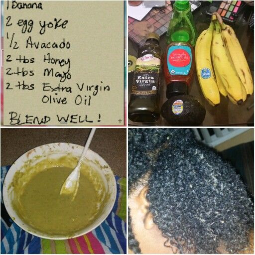 DIY Deep Conditioner For Transitioning Hair
 My first DIY deep conditioner
