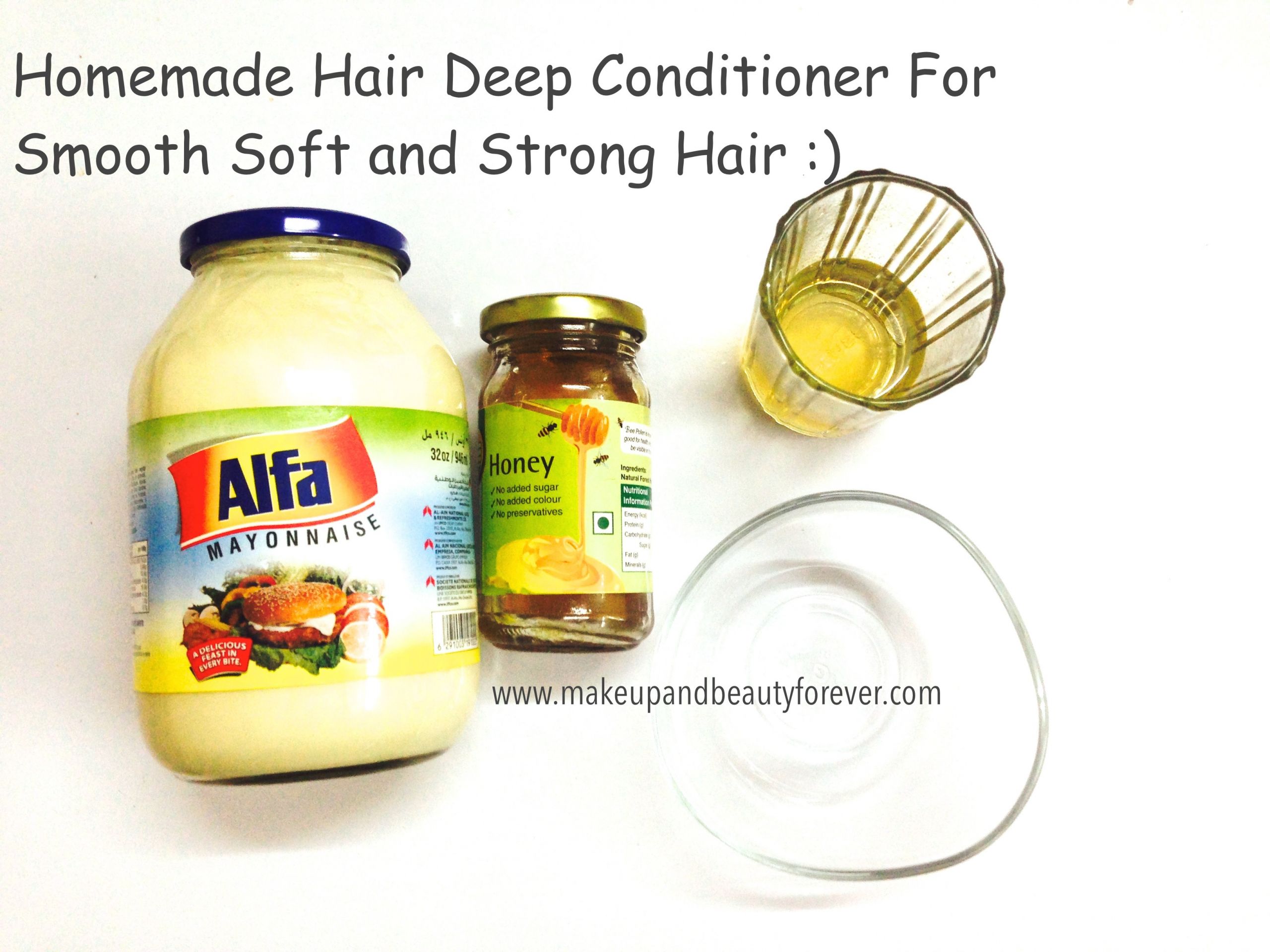 DIY Deep Hair Conditioner
 Do It Yourself Homemade Hair Deep Conditioner with Apple