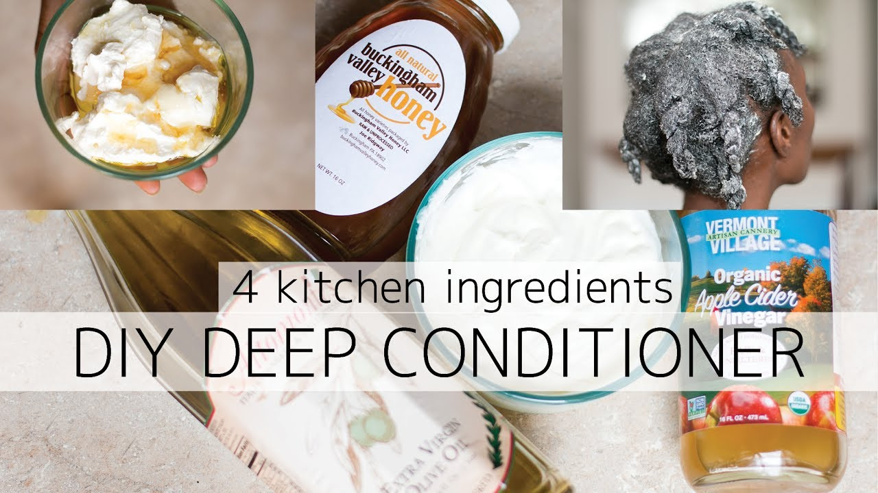 DIY Deep Hair Conditioner
 Homemade Deep Conditioner