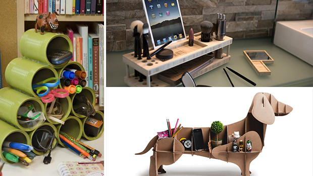 DIY Desk Organizer Ideas
 14 Creative & Practical DIY Desk Organization & Storage Ideas