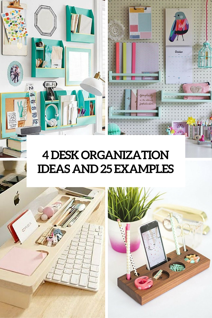 DIY Desk Organizer Ideas
 diy desk organizers Archives Shelterness