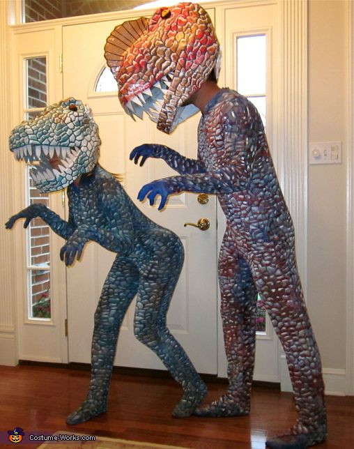 DIY Dinosaur Costumes For Adults
 Dinosaurs Homemade halloween costumes and Homemade on
