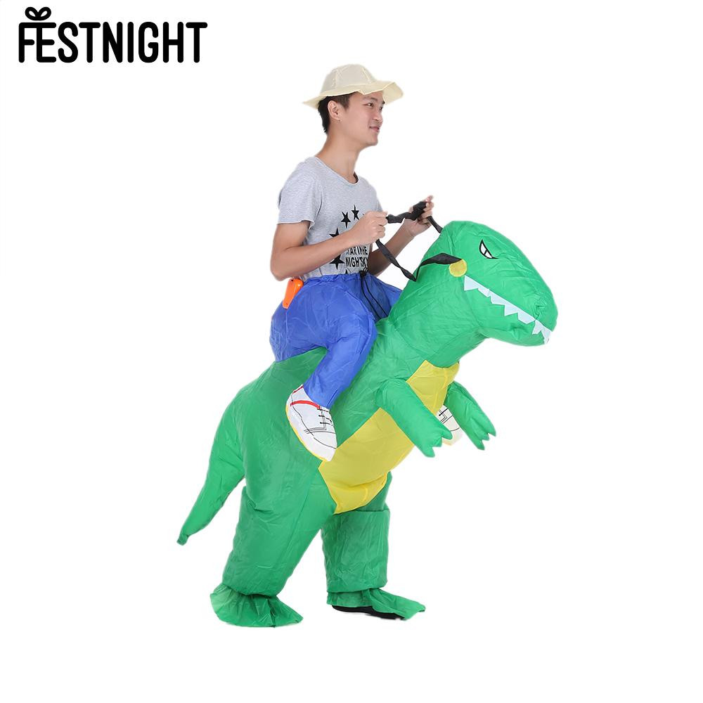DIY Dinosaur Costumes For Adults
 Inflatable Dinosaur T REX Costume Jurassic World Park